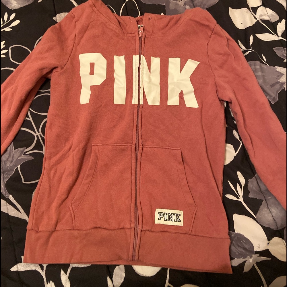 Victoria’s Secret pink hoodies